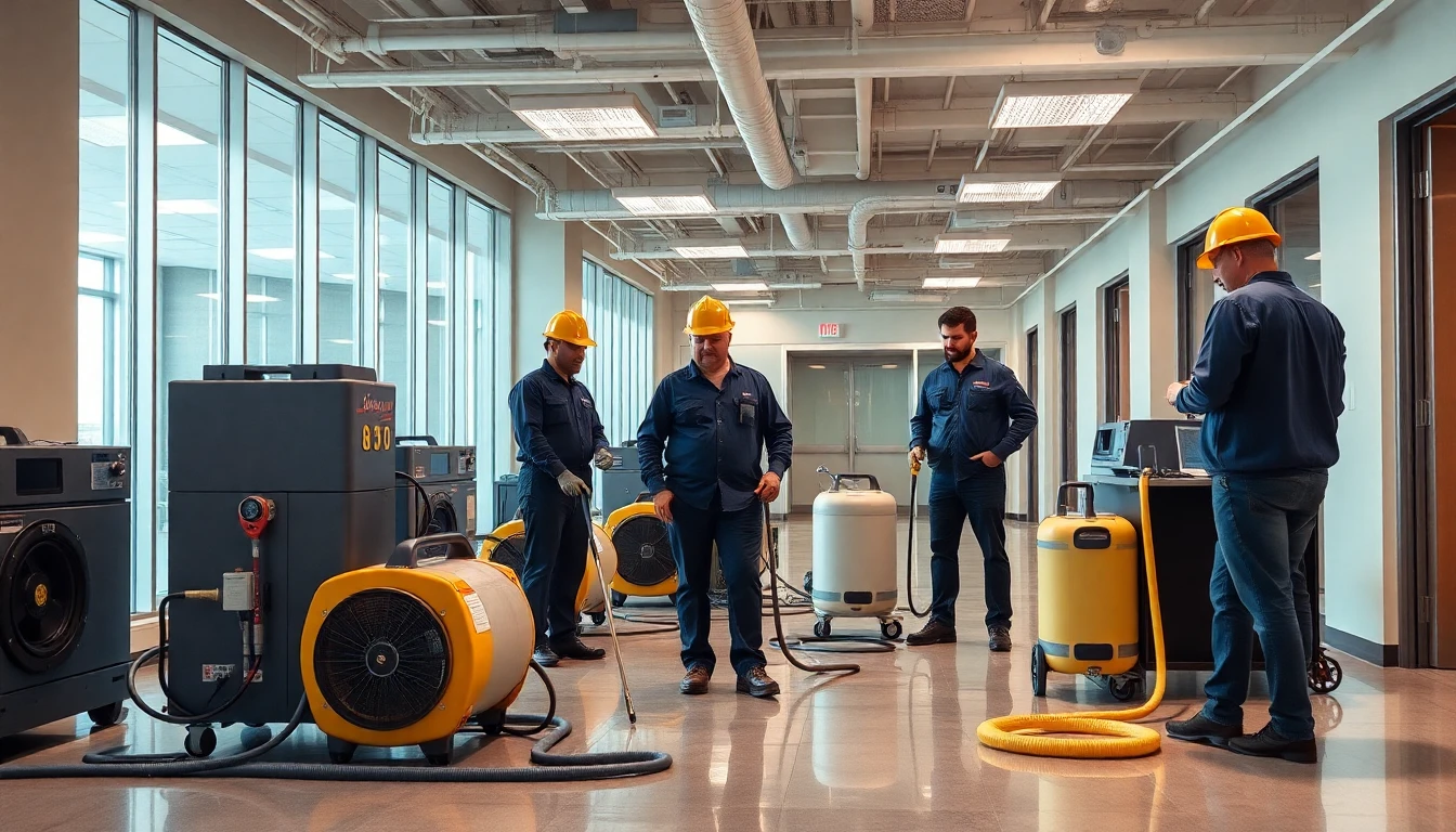 Commercial Water Damage Restoration