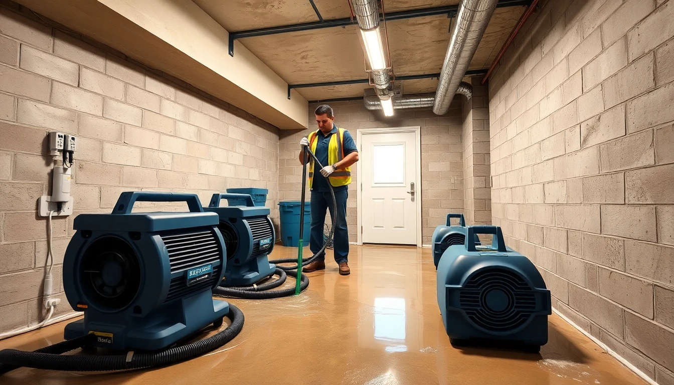 Basement Water Removal